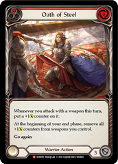 Oath of Steel (Red) - Flesh and Blood TCG - MoxLand