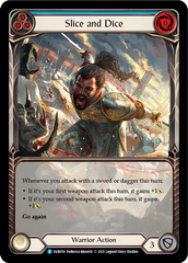 Slice and Dice (Blue) - Flesh and Blood TCG - MoxLand