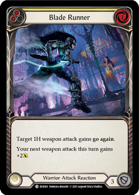 Blade Runner (Yellow) - Flesh and Blood TCG - MoxLand
