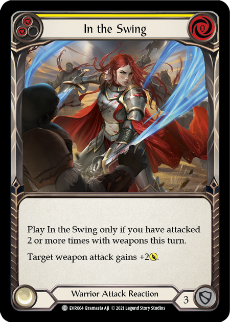 In the Swing (Yellow) - Flesh and Blood TCG - MoxLand