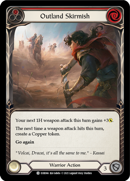Outland Skirmish (Red) - Flesh and Blood TCG - MoxLand