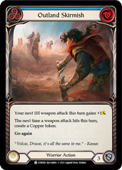 Outland Skirmish (Blue) - Flesh and Blood TCG - MoxLand