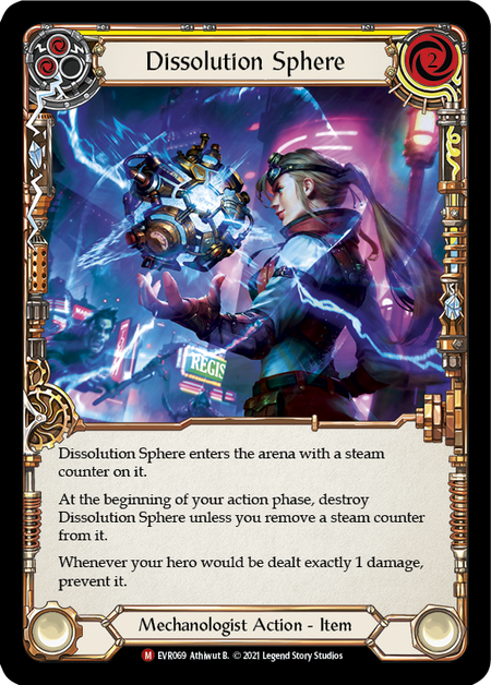 Dissolution Sphere (Yellow) - Flesh and Blood TCG - MoxLand
