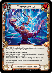 Micro-processor (Blue) - Flesh and Blood TCG - MoxLand