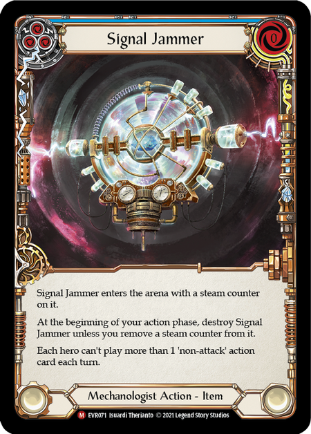 Signal Jammer (Blue) - Flesh and Blood TCG - MoxLand
