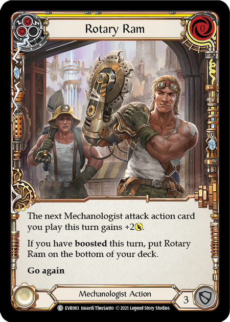 Rotary Ram (Yellow) - Flesh and Blood TCG - MoxLand