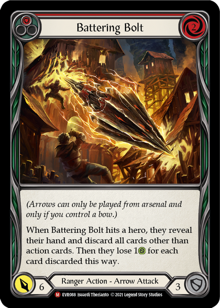 Battering Bolt (Red) - Flesh and Blood TCG - MoxLand
