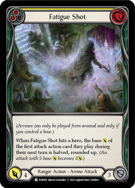Fatigue Shot (Yellow) - Flesh and Blood TCG - MoxLand