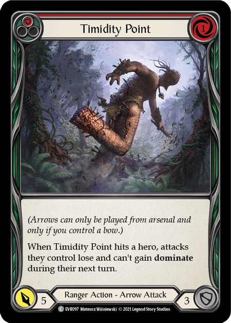 Timidity Point (Red) - Flesh and Blood TCG - MoxLand