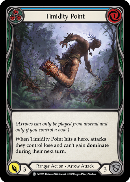 Timidity Point (Blue) - Flesh and Blood TCG - MoxLand
