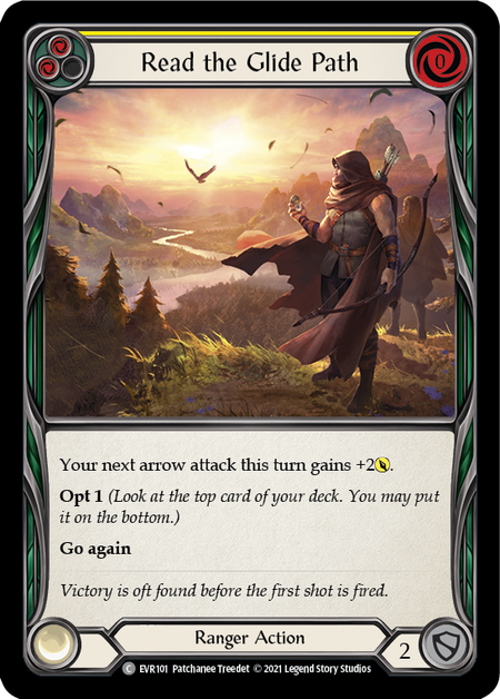 Read the Glide Path (Yellow) - Flesh and Blood TCG - MoxLand
