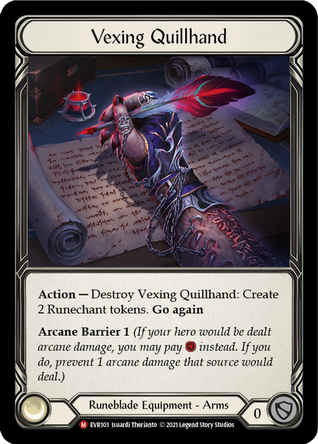 Vexing Quillhand - Flesh and Blood TCG - MoxLand