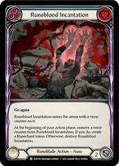 Runeblood Incantation (Blue) - Flesh and Blood TCG - MoxLand