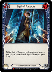 Sigil of Parapets (Blue) - Flesh and Blood TCG - MoxLand