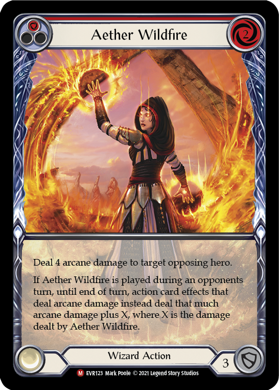 Aether Wildfire (Red) - Flesh and Blood TCG - MoxLand