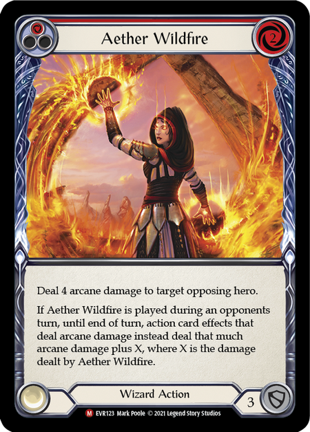 Aether Wildfire (Red) - Flesh and Blood TCG - MoxLand