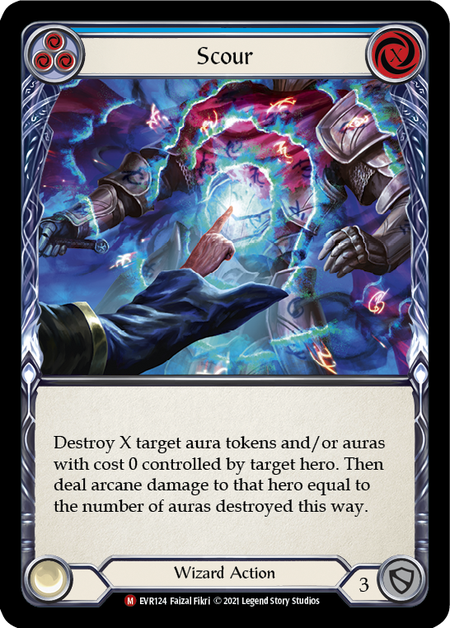 Scour (Blue) - Flesh and Blood TCG - MoxLand