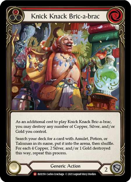 Knick Knack Bric-a-brac (Red) - Flesh and Blood TCG - MoxLand