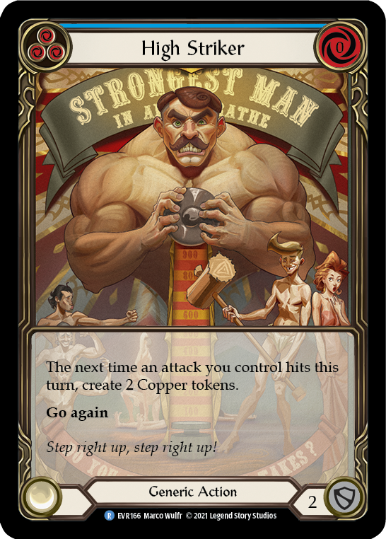 High Striker (Blue) - Flesh and Blood TCG - MoxLand
