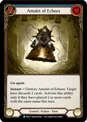 Amulet of Echoes (Blue) - Flesh and Blood TCG - MoxLand