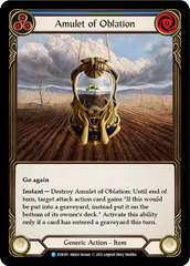 Amulet of Oblation (Blue) - Flesh and Blood TCG - MoxLand