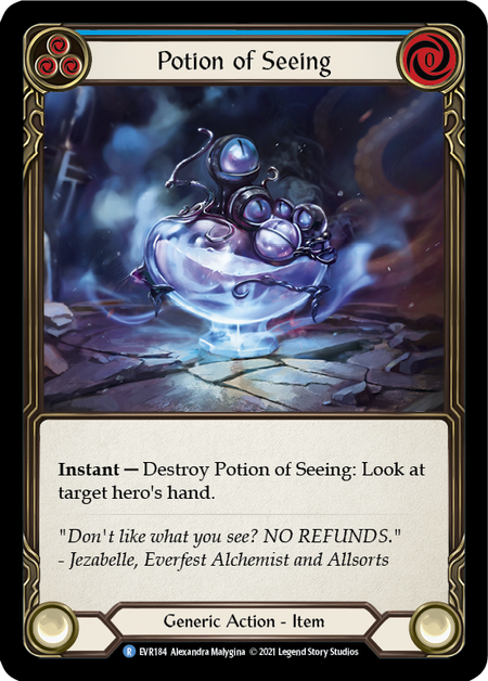Potion of Seeing (Blue) - Flesh and Blood TCG - MoxLand