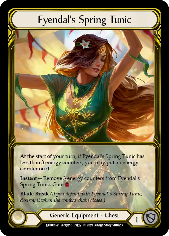 Fyendal's Spring Tunic - Flesh and Blood TCG - MoxLand