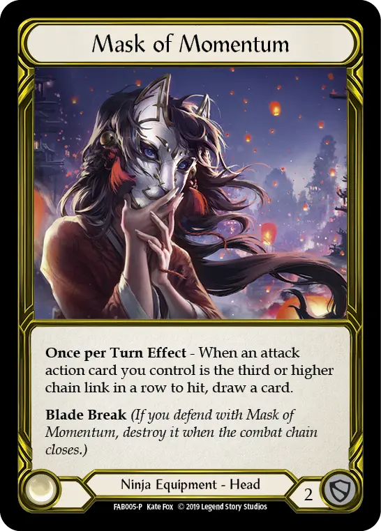 Mask of Momentum - Flesh and Blood TCG - MoxLand