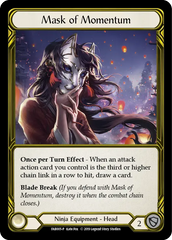 Mask of Momentum - Flesh and Blood TCG - MoxLand