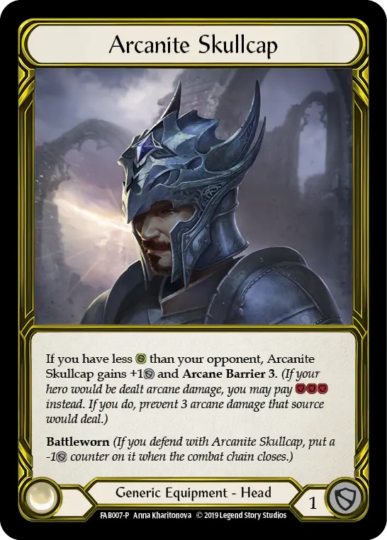 Arcanite Skullcap - Flesh and Blood TCG - MoxLand