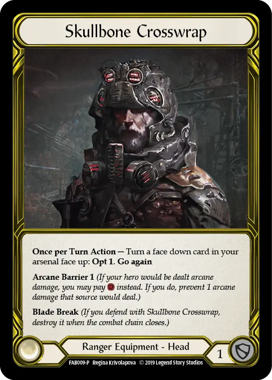 Skullbone Crosswrap - Flesh and Blood TCG - MoxLand