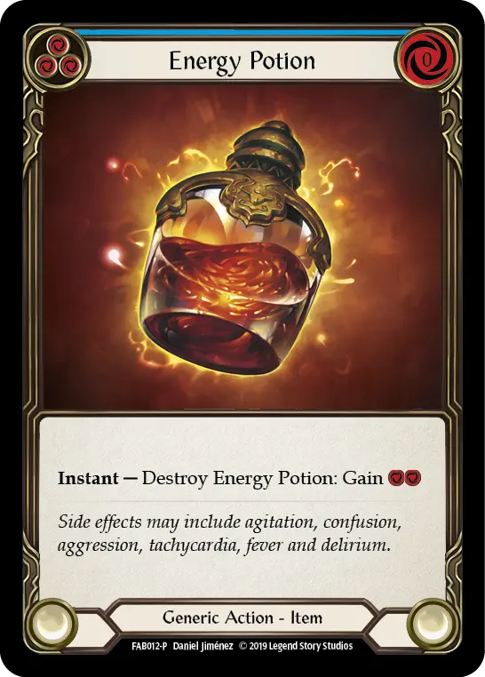 Energy Potion (Blue) - Flesh and Blood TCG - MoxLand
