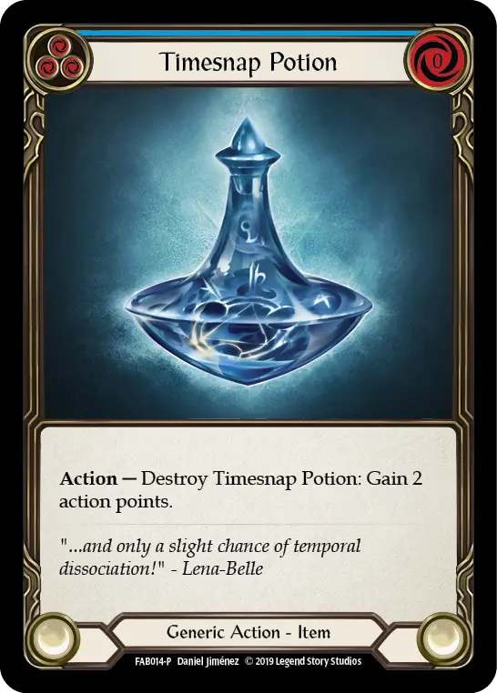 Timesnap Potion (Blue) - Flesh and Blood TCG - MoxLand
