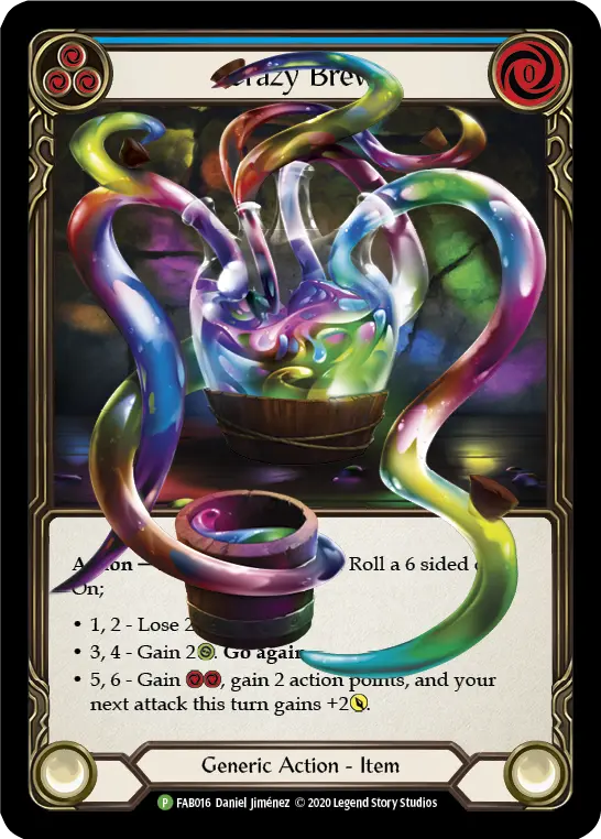 Crazy Brew (Blue) - Flesh and Blood TCG - MoxLand