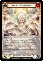 Herald of Protection (Red) - Flesh and Blood TCG - MoxLand