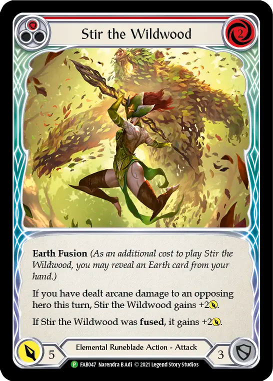 Stir the Wildwood (Red) - Flesh and Blood TCG - MoxLand