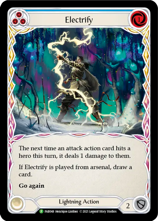Electrify (Blue) - Flesh and Blood TCG - MoxLand