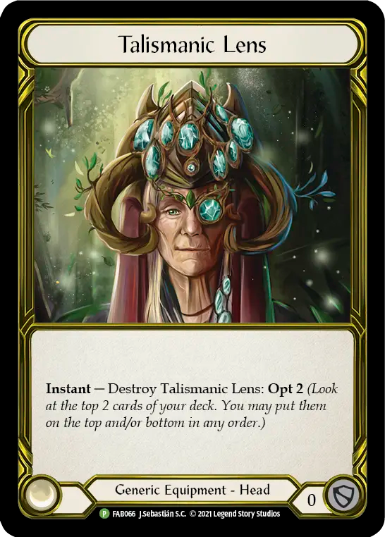 Talismanic Lens - Flesh and Blood TCG - MoxLand