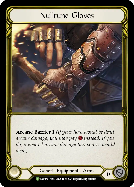 Nullrune Gloves - Flesh and Blood TCG - MoxLand
