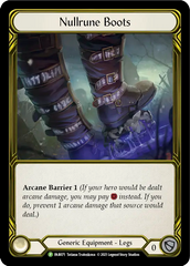 Nullrune Boots - Flesh and Blood TCG - MoxLand