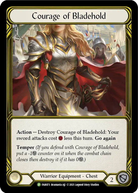 Courage of Bladehold - Flesh and Blood TCG - MoxLand
