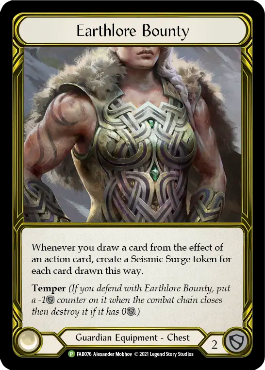 Earthlore Bounty - Flesh and Blood TCG - MoxLand