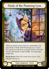 Mask of the Pouncing Lynx - Flesh and Blood TCG - MoxLand