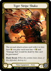 Tiger Stripe Shuko - Flesh and Blood TCG - MoxLand