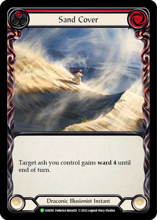 Sand Cover (Red) - Flesh and Blood TCG - MoxLand