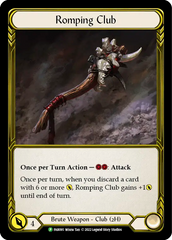 Romping Club - Flesh and Blood TCG - MoxLand