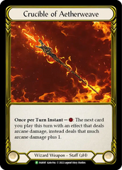 Crucible of Aetherweave - Flesh and Blood TCG - MoxLand