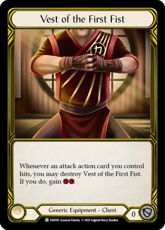 Vest of the First Fist - Flesh and Blood TCG - MoxLand