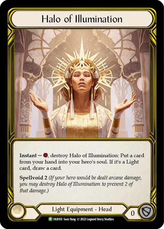 Halo of Illumination - Flesh and Blood TCG - MoxLand