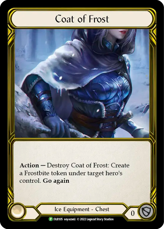 Coat of Frost - Flesh and Blood TCG - MoxLand